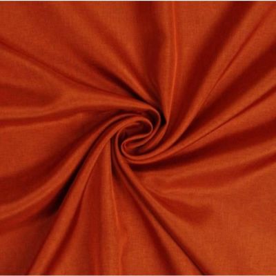 Image of Burnt Orange Dupioni Silk